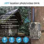 Zewnętrzna kamera myśliwska 30Mp 1080P Trail Wildlife Camera z MMS SMTP FTP
