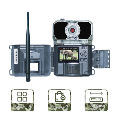4G Trail Sports Action Camcorder SMTP 25m IR MMS GPRS z komórkową kartą SIM