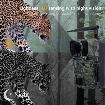32MP 4G Trail Camera z szybkim 0.2s Trigger Time i Photo/Video/Photo Video Mode dla wszechstronnych