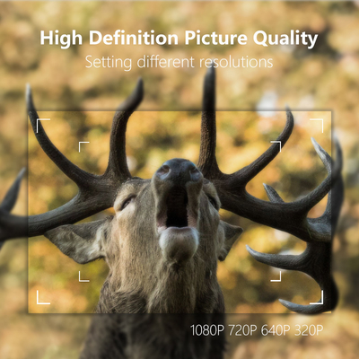 32MP 4G Trail Camera z szybkim 0.2s Trigger Time i Photo/Video/Photo Video Mode dla wszechstronnych