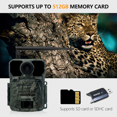 32MP 4G Trail Camera z szybkim 0.2s Trigger Time i Photo/Video/Photo Video Mode dla wszechstronnych