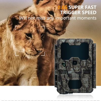 KW865 WIFI skryta kamera na zewnątrz bezprzewodowa kamera polowa IP67 20MP do 512GB