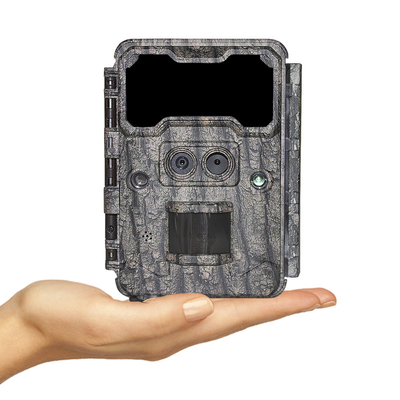 Kamera polowa na zewnątrz KW696 z dwustronnym obiektywem 30MP wodoodporna IP67 1080p widzenie nocne do 512GB pamięci masowej