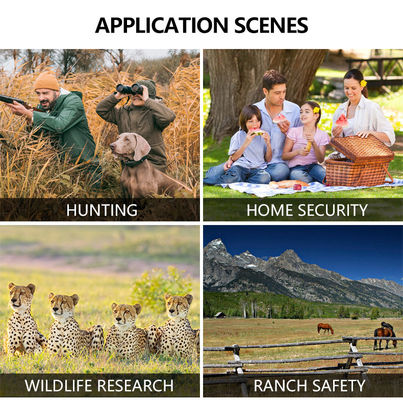 Kamery myśliwskie i ścieżkowe Panel słoneczny 4G Bezprzewodowa kamera KW897 z podwójnymi antenami 100ft Night Range 36MP 2K Video w 30fps