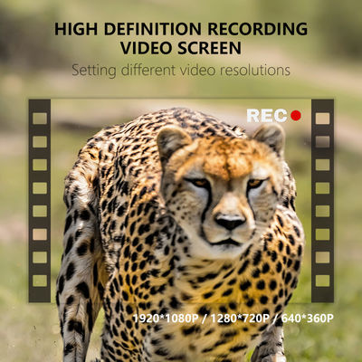 Kamera polowa w podczerwieni z zdjęciami o pojemności 30MP i zdjęciami wideo 1080P, funkcją PIR i zasięgiem widzenia nocnego 100 stóp