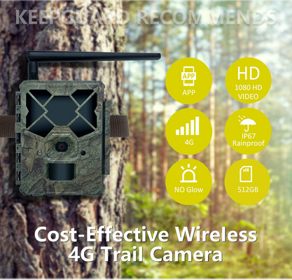 4G komórkowa bezprzewodowa kamera KW886 24MP obraz 1080P wideo widzenie nocne bez światła LED z konfiguracją APP dla wielu aplikacji