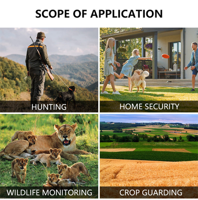 Game&trail Camera 4G KW886 z anteną Kosztowo efektywna kamera myśliwska 24MP 1080P Night Vision 0.1s Response Time Game Camera