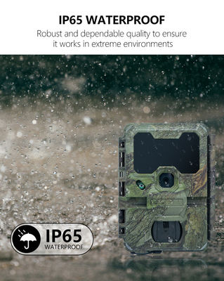32MP kamuflaż IP66 wodoodporna kamera nocna z wideo 4K i 512 GB pojemności karty pamięci