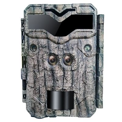 Kamery myśliwskie w rozdzielczości HD Keepguard Dwuobiektyw 32MP Bezświetlna kamera ścieżki LED 1080P Nocne widzenie Kamera do gry myśliwskiej dla dzikiej przyrody