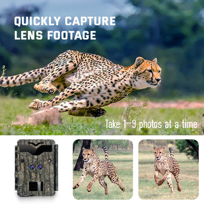 32-megapikselowe kamery myśliwskie HD z dwoma obiektywami 4K Game No Glow Wildlife Camera