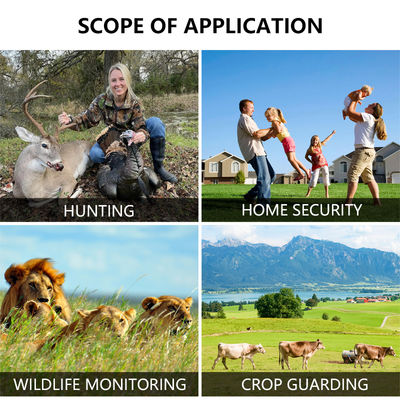 CMOS Sensor 4G Kamera obserwacyjna Odporna na kurz 30MP Wodoodporna komórkowa kamera obserwacyjna