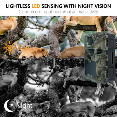 940nm Flash Digital Wildlife Camera 48 diod LED Brak blasku PIR do polowania