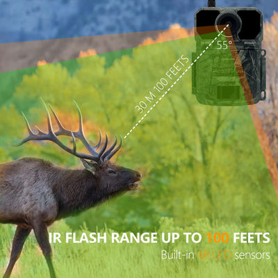940nm Led Hunting Trail Camera Hd 30MP 180mA Programowalny