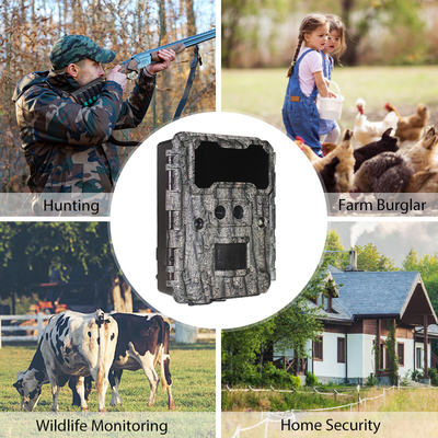 Gorąca sprzedaż Kamera dla zwierząt Fast Trigger Podwójny obiektyw Full HD zdjęcie i wideo CE FCC ROHS Hunting Trail Camera