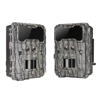 Natywna kamera 13MP CMOS z dwoma obiektywami Kamera myśliwska 0.3s Nigh Vision Wildlife camera