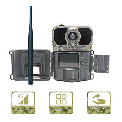 LCD Display 4G Trail Camera Programmable 940nm NO GLOW ICCID FTP SMTP MMS APP kontrolne akcesoria łowieckie