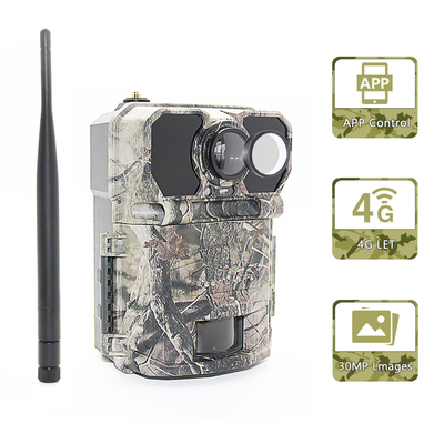 LCD Display 4G Trail Camera Programmable 940nm NO GLOW ICCID FTP SMTP MMS APP kontrolne akcesoria łowieckie