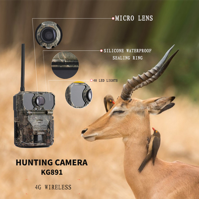 Kamera obserwacyjna GPS o stałej ostrości OEM 30MP 1080P Night Vision Ip67 0,25s