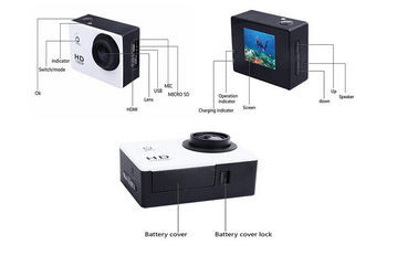 Kamera sportowa WiFi DV 1080P Full HD do nurkowania 30M wodoodporna