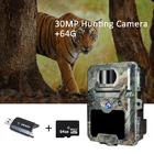 Mały rozmiar konkurencyjna cena, ale wysoka wydajność kamera do gier 1080P wideo 30MP obraz 0.25 traigger kamera myśliwska