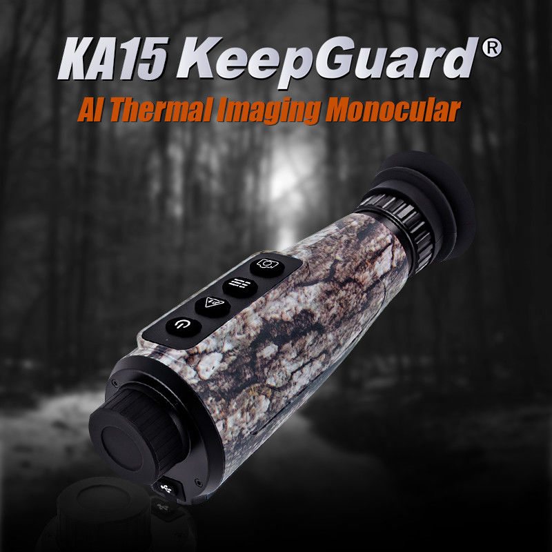Wysokowydajny termowizyjny monokular z super rozdzielczością AI i 10-godzinnym czasem pracy baterii do aktywności na świeżym powietrzu i nadzoru